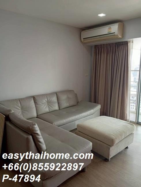 รูป P-47894 วิวเมืองพาโนรามา! 2 นอน 30,000 บ.! มาย รีสอร์ต ใกล้ MRT เพชรบุรี | Line Id: @easythaihome | 085-592-2897 - รูปที่ 8/39