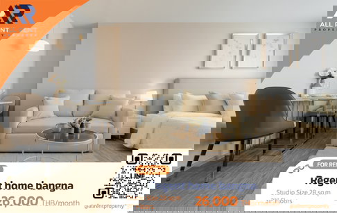 🔥 ปล่อยเช่าด่วน! Regent Home Bangna Studio ชั้น 31 วิวสวย เพียง 13,000/เดือน