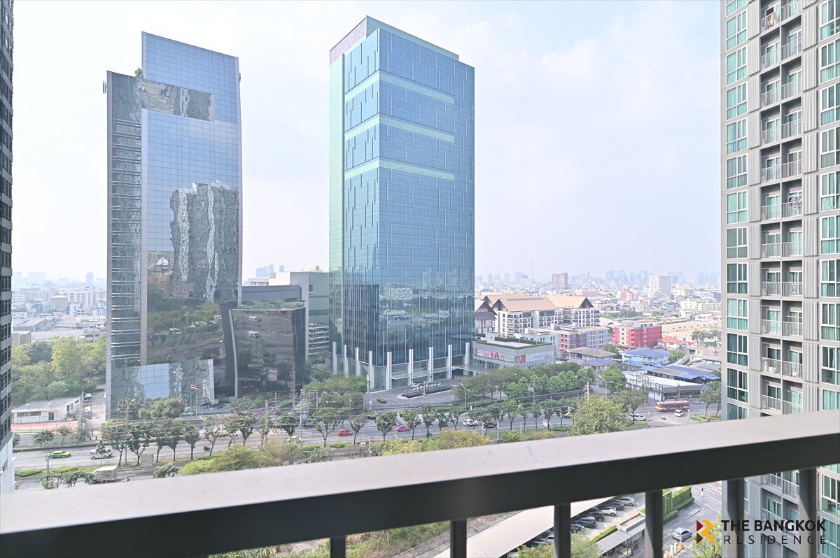 รูป 🌇 ห้องสวย Noble Revolve Ratchada 2 ใกล้ MRT ศูนย์วัฒนธรรม - วิวเมือง - รูปที่ 13/13