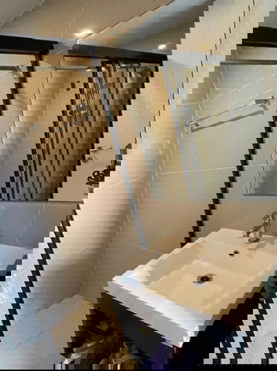 รูป ให้เช่า คอนโด Monte Rama 9 (มอนเต้ พระราม 9)  ตึก B ชั้น 7 มีเครื่องซักผ้า ของครบ เพียง 12,500 บาท เท่านั้น - รูปที่ 6/10