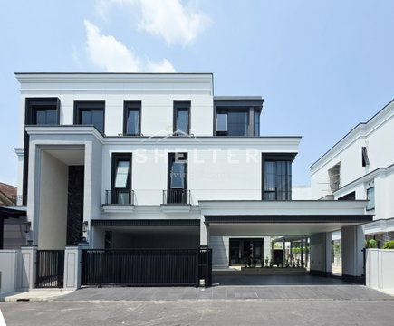 บ้านเดี่ยวพร้อมให้เช่า Super Luxury ใกล้โรงเรียนนานาชาติ Brighton | Wellington