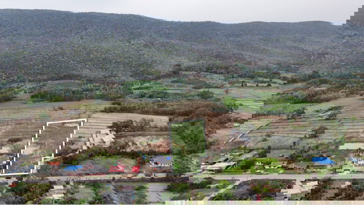 รูป ขายที่ดินวิวภูเขา ตีนเขา โฉนดครุฑแดง ต.เวียงห้าว อ.พาน เชียงราย พื้นที่ 4-2-36.4 ไร่ - รูปที่ 12/14