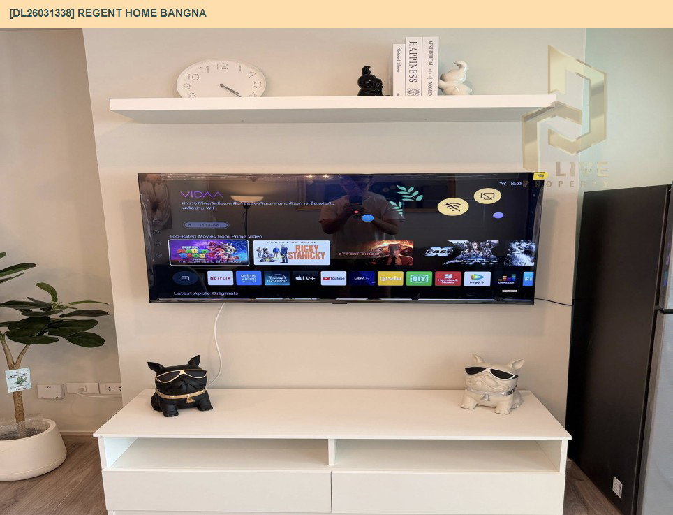 รูป DL26031338 ให้เช่าคอนโด รีเจ้นท์ โฮม บางนา (Regent home bangna) ใกล้ BTS บางนา พร้อมเข้าอยู่ โทรด่วน 0656133286 LineID @534wlwof - รูปที่ 14/15