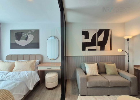 📌 ให้เช่าคอนโด รีเจ้นท์ โฮม บางนา อาคาร D ชั้น 22 1 ห้องนอน ขนาด 28.00 ตรม ใกล้ BTS บางนา