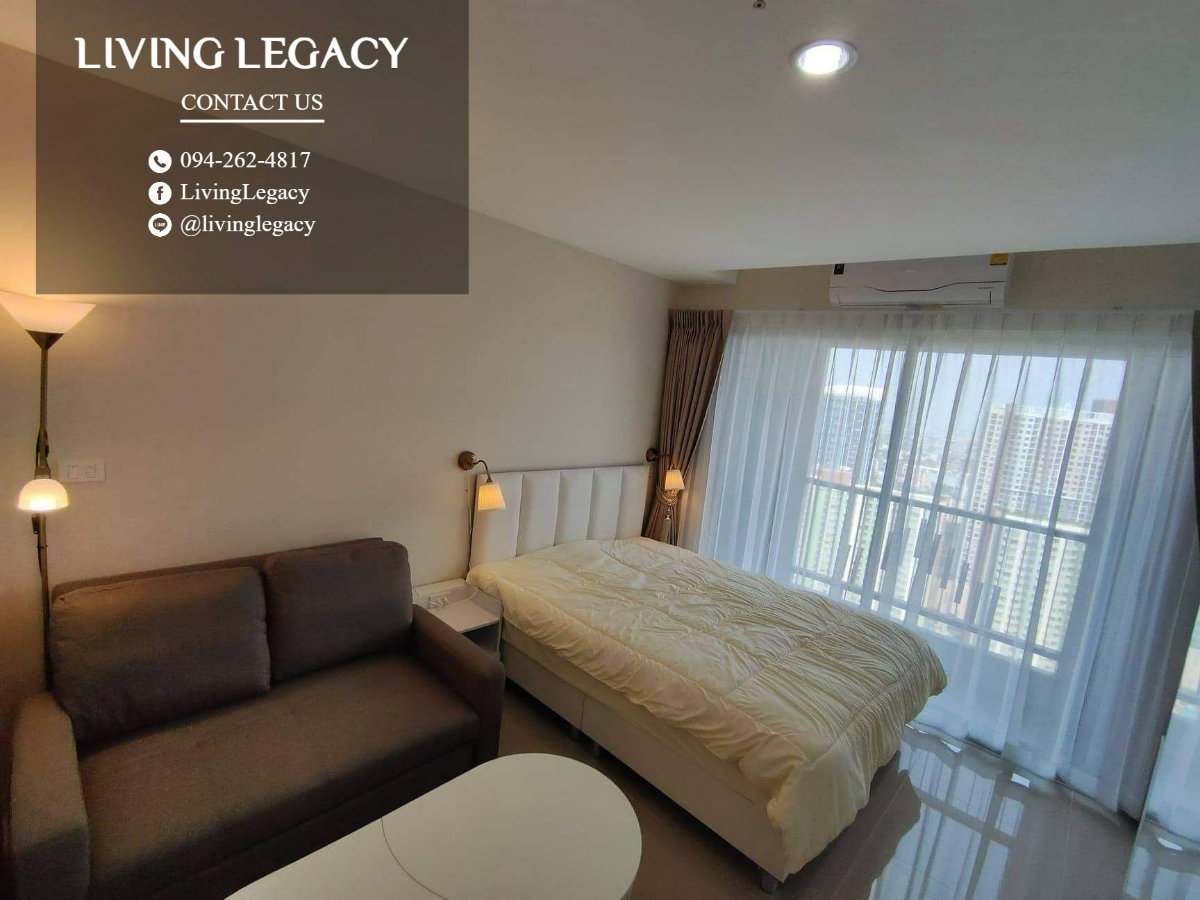 รูป TCJJZ3 ให้เช่าคอนโด Asakan Place Srinakarindra 26 ตร.ม. ชั้น 35 line id : @livinglegacy - รูปที่ 5/25
