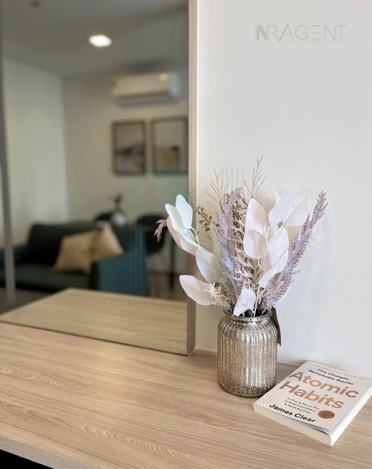 รูป 🎊 ให้เช่าคอนโด เอ็กซ์ที พญาไท อาคาร B ชั้น 19 1 ห้องนอน ขนาด 42.00 ตรม ใกล้ BTS พญาไท - รูปที่ 6/8