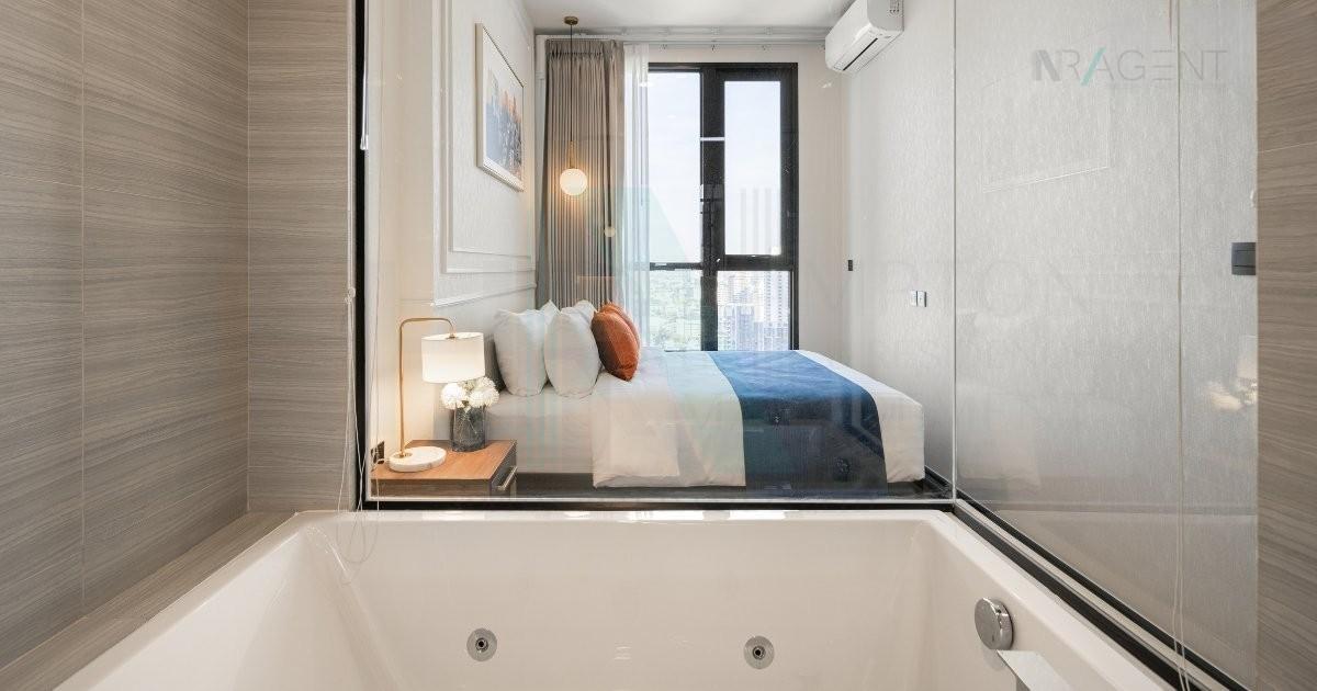 รูป 📌 ให้เช่าคอนโด พาร์ค ออริจิ้น ทองหล่อ อาคาร A ชั้น 20 1 ห้องนอน ขนาด 32 ตรม ใกล้ ดองกิ มอลล์ ทองหล่อ - รูปที่ 1/8