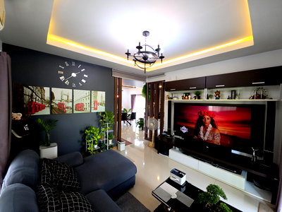 ขายบ้านเดี่ยว :  ขายบ้านเดี่ยว 2 ชั้น ตกแต่งพร้อมอยู่ ราคา 3.89 ล้านบาท ในอำเภอศรีราชา  