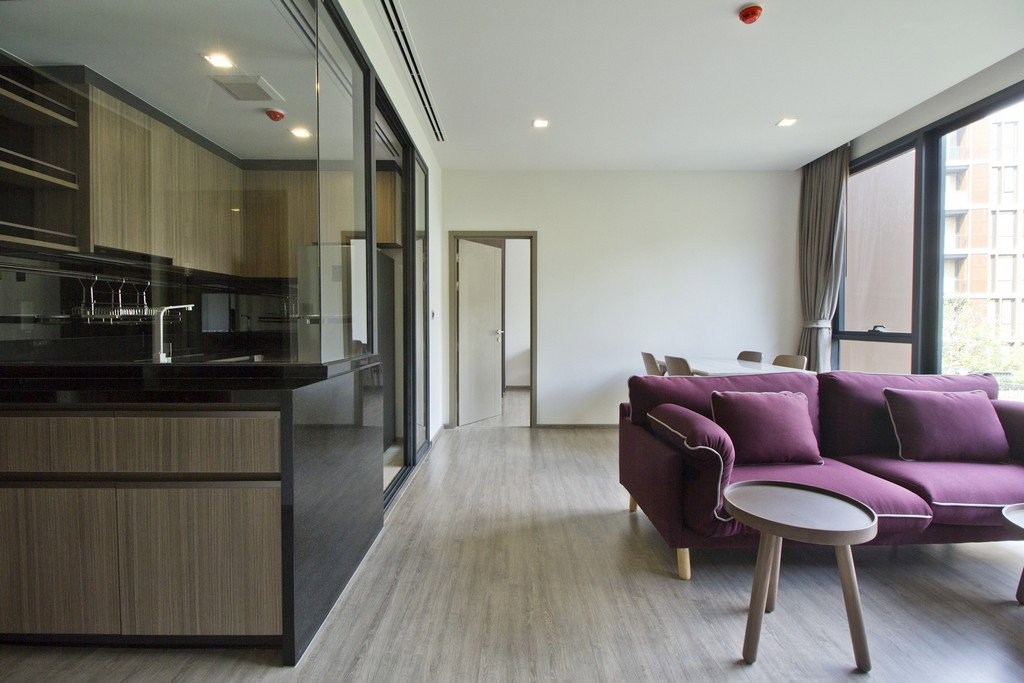 รูป 🔥For Rent! Mori Haus 2 ห้องนอน 66.75 ตรม ชั้น 3 วิวสระ อาคาร B ทิศเหนือ มีอ่างอาบน้ำ 🔥เพียง 50,000 บาท! - รูปที่ 2/16