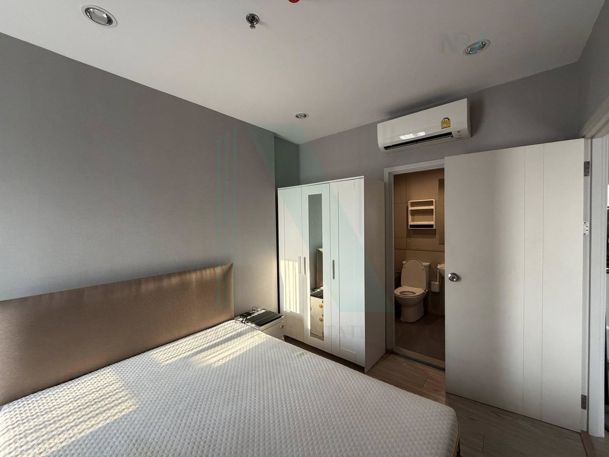 รูป 🎉 ให้เช่าคอนโด เดอะ ทรี หัวหมาก อินเตอร์เชนจ์ อาคาร 1 ชั้น 20 1 ห้องนอน ขนาด 28 ตรม ใกล้ The Mall บางกะปิ - รูปที่ 2/8