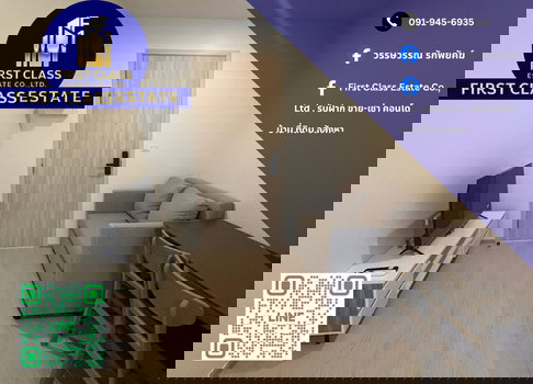 ให้เช่าคอนโด Nue Noble ไฟฉาย - วังหลัง ใกล้ศิริราช 🚄ติดMRT สีน้ำเงิน สถานีไฟฉาย 80 เมตร🚄