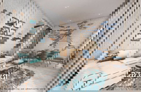 34.3 ตร.ม.  1 ห้องนอน  1 ห้องน้ำ คอนโดสำหรับ ขายใน นาเกลือ