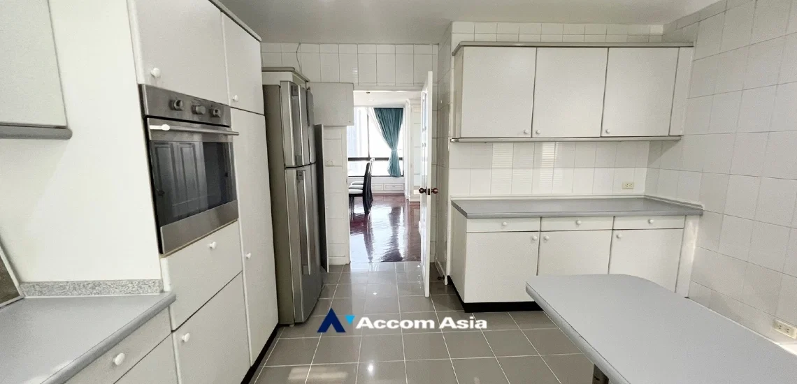 รูป 🔼🔽 AccomA 📩 Bright city condo with parquet floors and white interior at Ruamsuk (24893) - รูปที่ 12/20