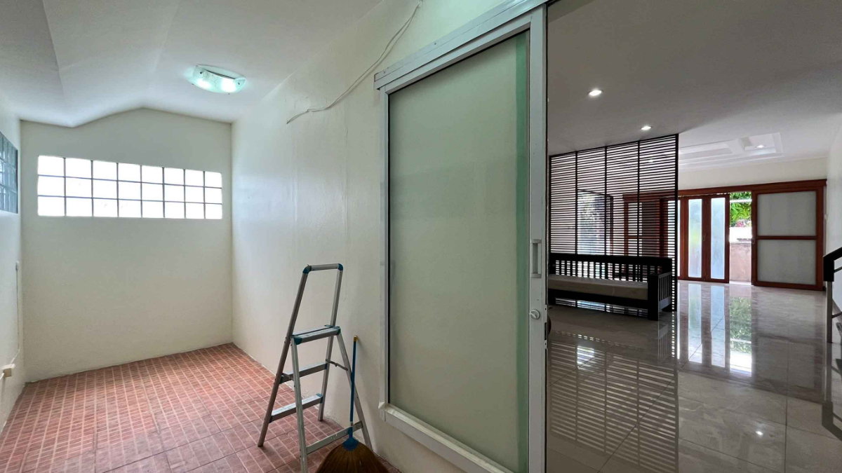 รูป ให้เช่าบ้านเชียงใหม่ 3 ห้องนอน สันทราย ไม่มีเฟอร์ฯ พร้อมบ่อปลาคาร์ฟ - รูปที่ 4/20