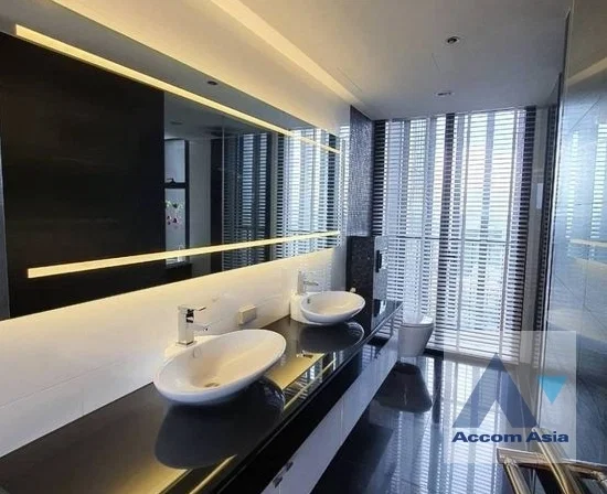 รูป 🔼🔽 AccomA 📩 Luxury condo with panoramic views and contemporary design in Sathorn (AA13507) - รูปที่ 11/11