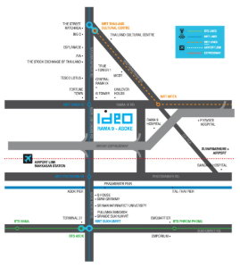 รูป ให้เช่า Ideo Rama 9 – Asoke | Duplex ชั้นสูง วิวเมือง | ใกล้ MRT 400 ม. - รูปที่ 14/15