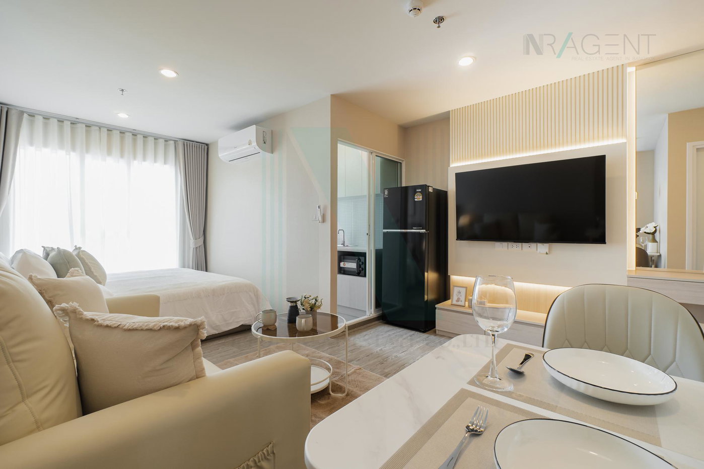 รูป 📌 ให้เช่าคอนโด รีเจ้นท์ โฮม บางนา อาคาร B ชั้น 31 สตูดิโอ ขนาด 28 ตรม ใกล้ BTS บางนา - รูปที่ 7/8
