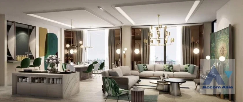 รูป 🔼🔽 AccomA 📩 Luxury condominium and skyline view in Sathorn (AA39608) - รูปที่ 2/10
