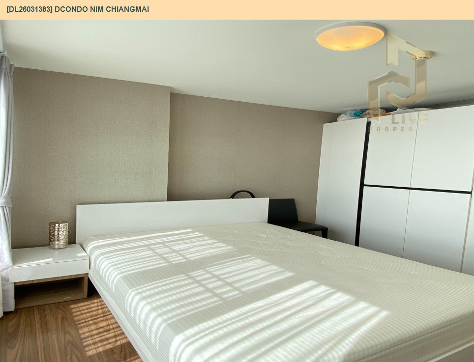 รูป DL26031383 ขายคอนโด ดีคอนโด นิม เชียงใหม่ (dcondo Nim Chiangmai) ใกล้ - พร้อมเข้าอยู่ โทรด่วน 0653619502 LineID @897iyzll - รูปที่ 17/19