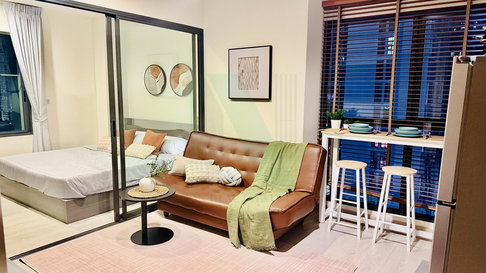 🚩 ให้เช่าคอนโด ริทึ่ม อโศก 2 อาคาร 1 ชั้น 21 1 ห้องนอน ขนาด 28 ตรม ใกล้ ฟอร์จูน ทาวน์