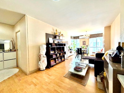 ขายคอนโด : ขายคอนโด The Star condominium ห้องใหญ่ 56 ตรม วิวสระ ชั้น 7  ติดทางด่วน ศรีรัช ใกล้ The Mall งามวงศ์วาน