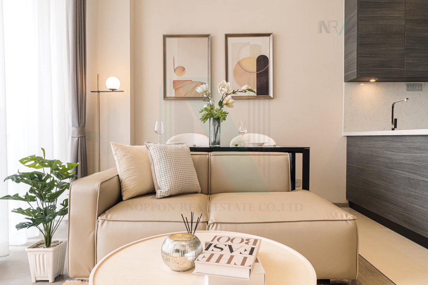 รูป 📌 ให้เช่าคอนโด ดิ เอส อโศก อาคาร 1 ชั้น 22 1 ห้องนอน ขนาด 47.00 ตรม ใกล้ โรงเรียนวัฒนาวิทยาลัย - รูปที่ 2/8