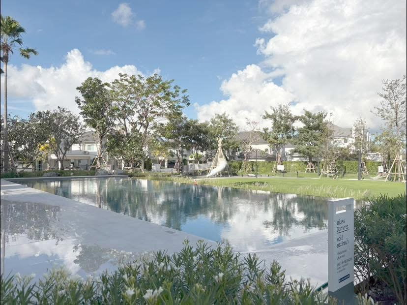 รูป Updated 🌟 บ้านยังว่าง 🥰  พร้อมให้เช่านะคะ🎉 หมู่บ้านนี้ส่วนกลางกว้างมาก สวยมาก ✨ 🏠🎉🌳🎈💗 - รูปที่ 2/23