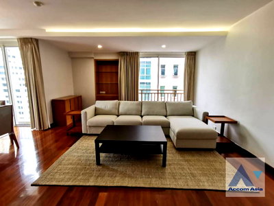 Condos for rent Phyathai Hospital : 🔼🔽 AccomA 📩  3 BR Condominium @Langsuan Ville (AA36166)