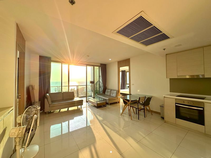 รูป ⛵ Riviera Wongamat ⛵ Sea view / 9F / 2bedrooms >> THB40,000/month彡 - รูปที่ 1/18