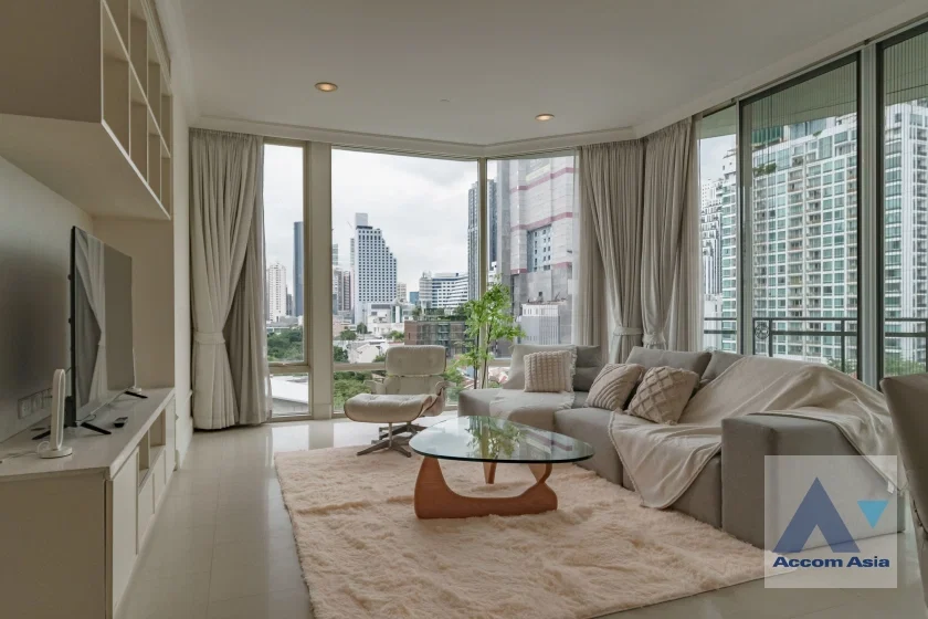รูป 🔼🔽 AccomA 📩 Modern Bright Condo with Full-Length Windows in Sukhumvit (AA30109) - รูปที่ 2/20