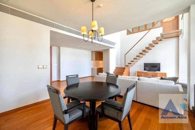 รูป 🔼🔽 AccomA 📩 Airy wooden condominium with city views and lofty design in Sathorn (AA40423) - รูปที่ 9/20