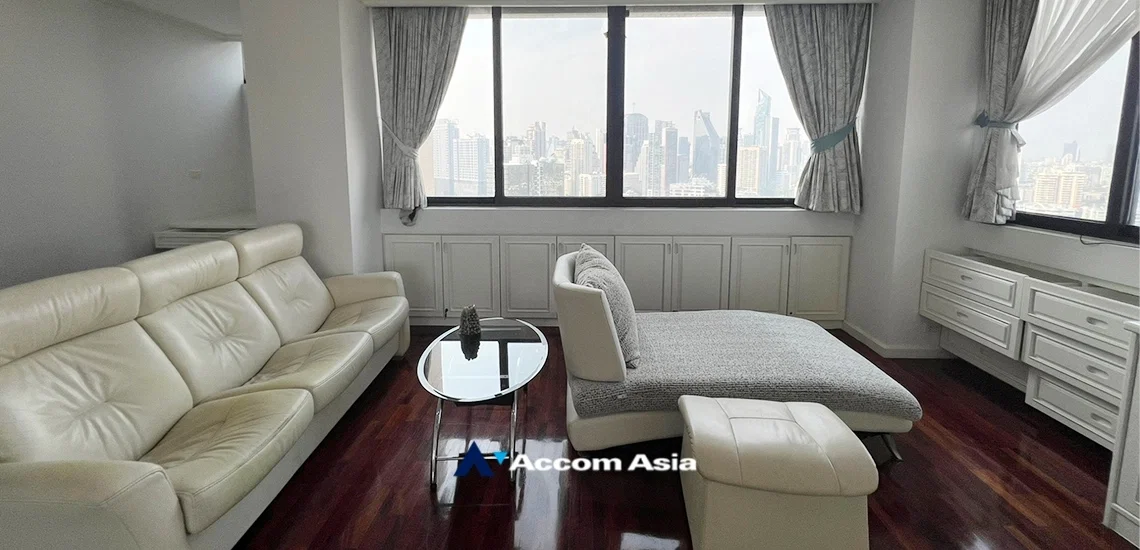 รูป 🔼🔽 AccomA 📩 Bright city condo with parquet floors and white interior at Ruamsuk (24893) - รูปที่ 10/20