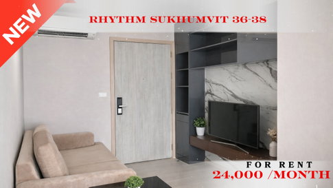 🍀🍀 Prime Condo Location 🚆 📌 For Rent: Rhythm Sukhumvit 36–38 🚆 Near BTS Thonglor ✨ Ready to move in ✨ Property Code: A00318 Line: @rent2022