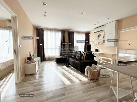 For Rent Condo , The Key Sathorn - Ratchapreuk , BTS-Wutthakat , Bang Kho , Chom Thong , Bangkok , CX-110921 ✅ Live chat with us ADD LINE @connexproperty ✅