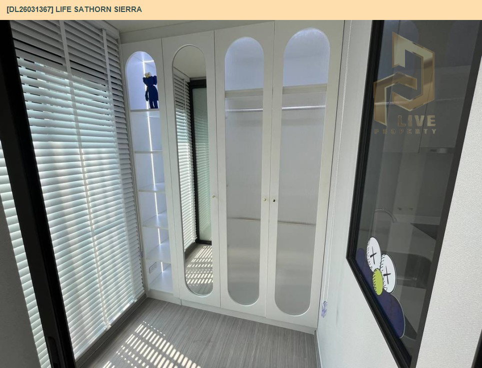 รูป DL26031367 ให้เช่าคอนโด ไลฟ์ สาทร เซียร์รา (Life Sathorn Sierra) ใกล้ BTS ตลาดพลู พร้อมเข้าอยู่ โทรด่วน 0800343450 LineID @655ebbvc - รูปที่ 14/18