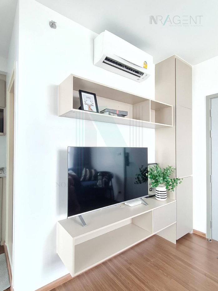 รูป 🎊 ให้เช่าคอนโด ดิ ออริจิ้น ราม 209 อินเตอร์เชนจ์ อาคาร 1 ชั้น 31 1 ห้องนอน ขนาด 31 ตรม ใกล้ ตลาดมีนบุรี - รูปที่ 3/8