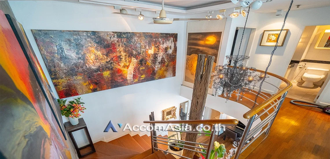 รูป 🔼🔽 AccomA 📩 Artistic duplex-style unit with greenery views in Ploenchit (AA30897) - รูปที่ 11/20