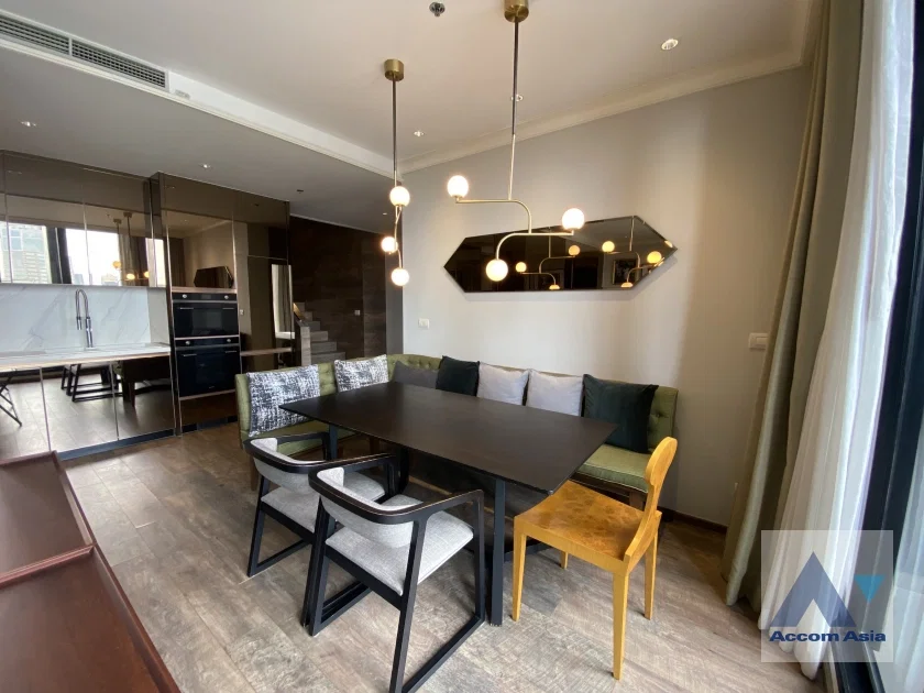 รูป 🔼🔽 AccomA 📩 Penthouse,Fully Furnished,Duplex Condo 3 BR Condominium @Noble Ploenchit (AA25140) - รูปที่ 6/20