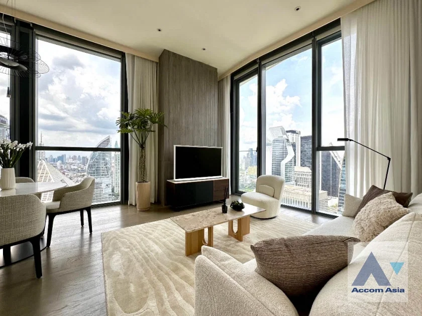picture 🔼🔽 AccomA 📩 Pet-Friendly Ultimate Luxury 1-Bed Corner Unit | Fully Furnished, Top Floor at SCOPE Langsuan - 5/12