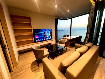 คอนโดให้เช่า : Arom Wongamat คอนโดหรูติดหาด 2นอน 2น้ำ