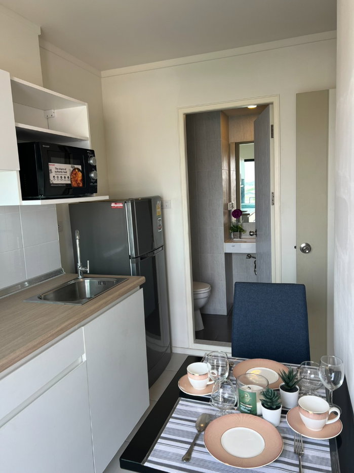 รูป ด่วน!!! ให้เช่า𝗶𝗖𝗼𝗻𝗱𝗼 𝗚𝗿𝗲𝗲𝗻 𝗦𝗽𝗮𝗰𝗲 สุขุมวิท 𝟳𝟳 ห้องใหญ่ราคาไม่ถึงหมื่น Line:@972hyzry - รูปที่ 12/20