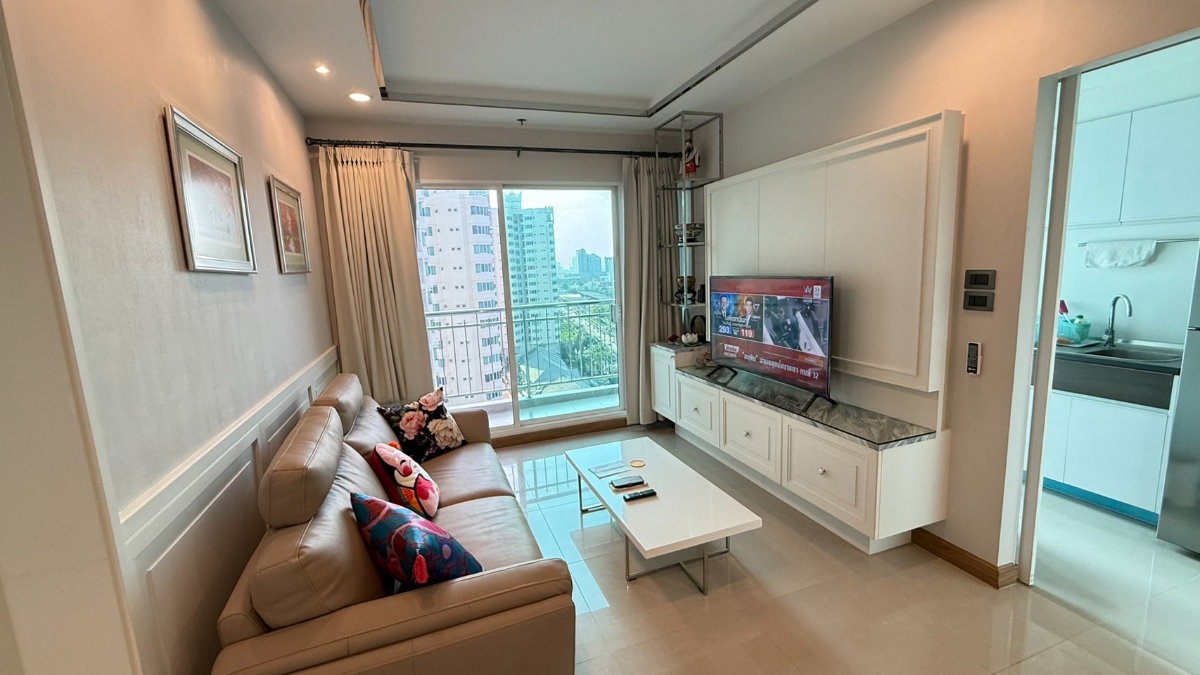 รูป ให้เช่า Supalai Wellington 2 ห้อง 2 ห้องนอน ตกแต่งสวย ใกล้ MRT ศูนย์วัฒนธรรมแห่งประเทศไทย - รูปที่ 1/26