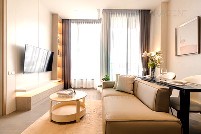 คอนโดให้เช่า : 🚩 ให้เช่าคอนโด ดิ เอส อโศก อาคาร 1 ชั้น 22 1 ห้องนอน ขนาด 47.00 ตรม ใกล้ โรงเรียนวัฒนาวิทยาลัย