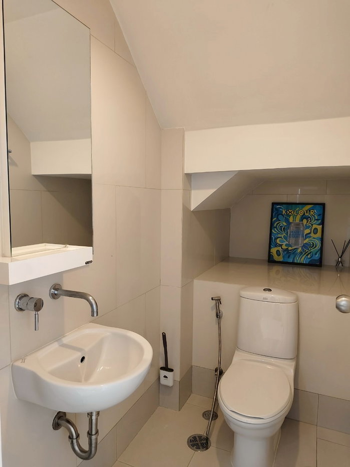 รูป ให้เช่า  Villa ratchatewi Duplex 1 ห้องนอน 2 ห้องน้ำ  เฟอร์นิเจอร์ครบ ใกล้ BTS ราชเทวี เดินทางสะดวก สนใจแอดไลน์ @best_condo - รูปที่ 10/12