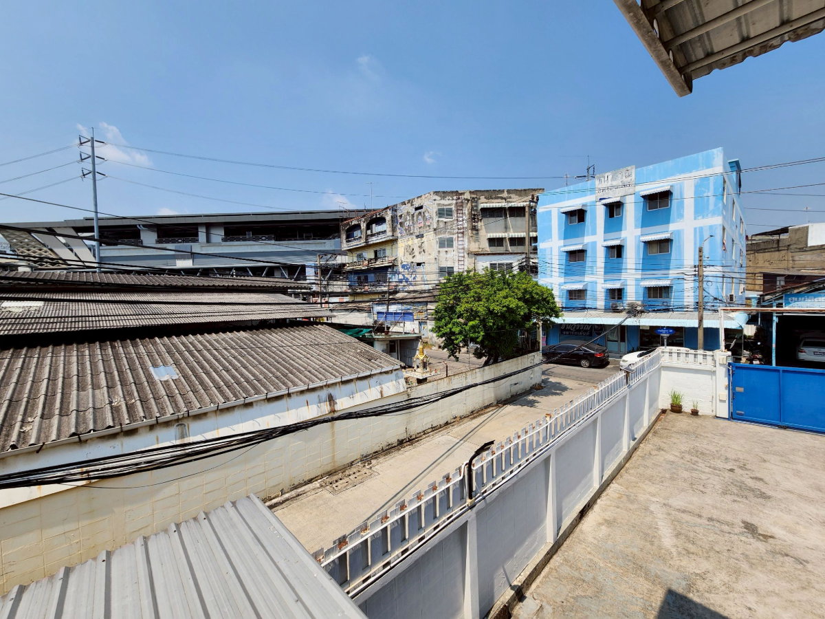 รูป ขายที่ดินพร้อมบ้านออฟฟิศ 378 ตร.วา แปลงมุม ติดรถไฟฟ้าสายสีชมพู สถานี กม.6  - รูปที่ 23/24