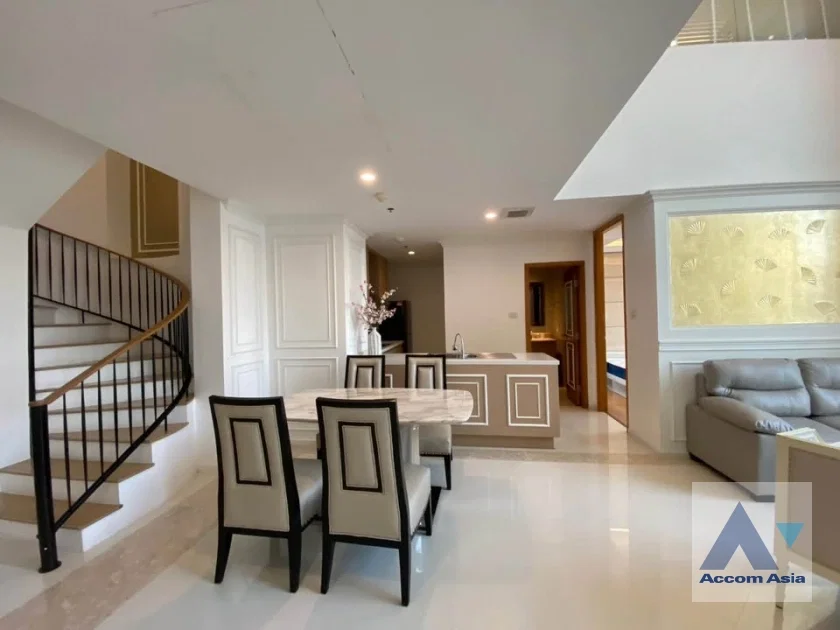 รูป 🔼🔽 AccomA 📩 Duplex Condo,Double High Ceiling 2 BR Condominium @The Empire Place (AA18661) - รูปที่ 3/11