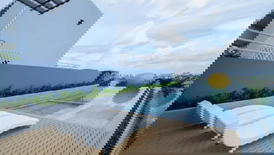 รูป ลดสุดใจ ฟรีค่าโอน ฟรีเฟอร์นิเจอร์! ESQUE สุขุมวิท 101/1 คอนโด Low-Rise ห้องหน้ากว้าง 24 ตร.ม. แต่งครบ พร้อมอยู่ เพียง 2.4 ล้าน! ใกล้ BTS ปุณณวิถี - รูปที่ 42/105