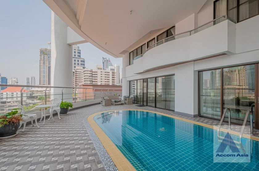 รูป 🔼🔽 AccomA 📩 Private Swimming Pool,Huge Terrace,Duplex Condo 3 BR Condominium @Le Raffine Sukhumvit 24 (24308) - รูปที่ 1/20