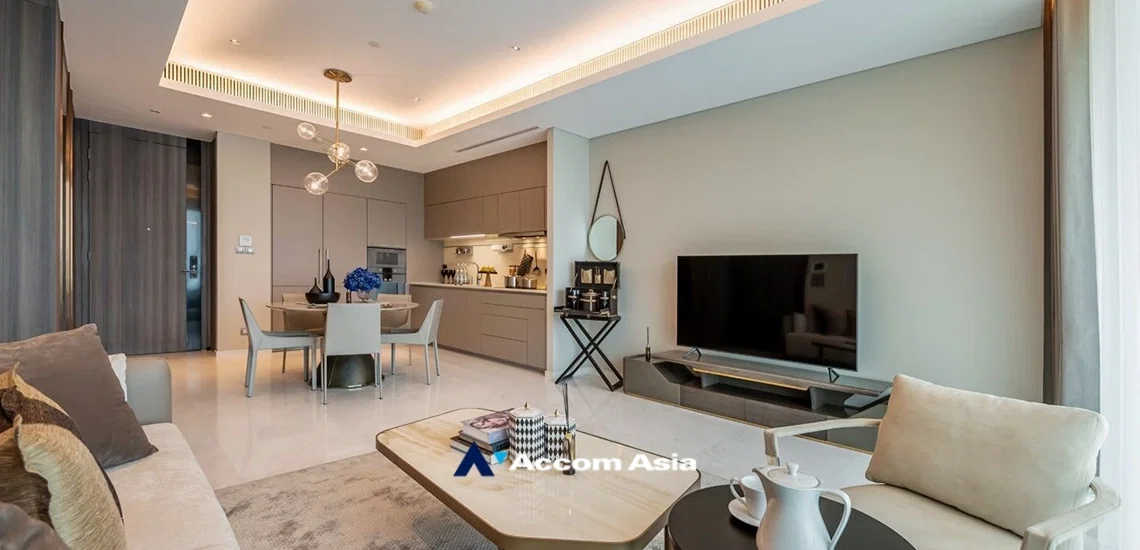 picture 🔼🔽 AccomA 📩  Luxury condo with stunning views and stylish light-toned interiors at Sindhorn Tonson (AA34280) - 4/20