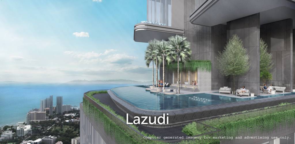 รูป 34.3 ตร.ม.  1 ห้องนอน  1 ห้องน้ำ คอนโดสำหรับ ขายใน นาเกลือ - รูปที่ 5/6